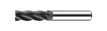 ISE Square End Mill - 4 Flutes
