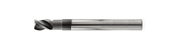 AAL Long Neck Square End Mill - 3 Flutes