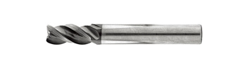 CR-AA 3刃鋁用圓鼻立銑刀