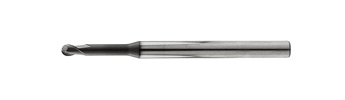 ACBL 2刃深溝長頸鋁用球型立銑刀