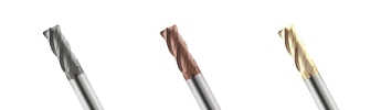 Long Shank Corner Radius End Mill - 4 Flutes - P-LRTA