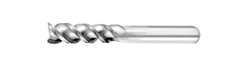 AUE High Feed U-End Mill Aluminum - 3 Flutes