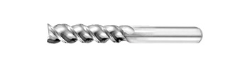 AUEL High Feed U-End Mill Aluminum - 3 Flutes