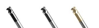 P-UCR  Long Corner Radius Nose End Mill - 4 Flutes