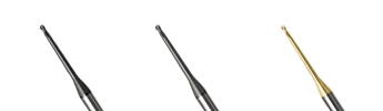 P-UPBT  Taper Neck Ball Nose End Mill - 2 Flutes